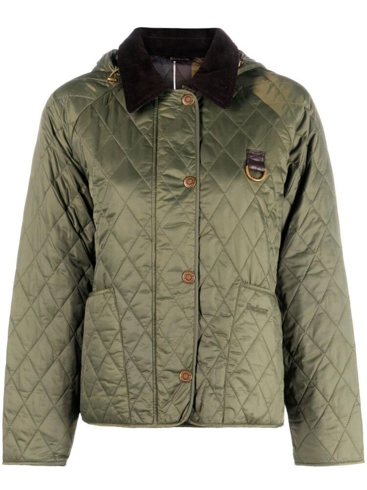 Barbour Tobymory Quilted Jacket - Green Cover