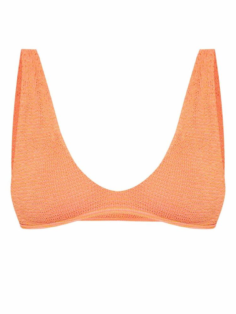 Bond-eye Scout Crop bikini top - Orange Cover