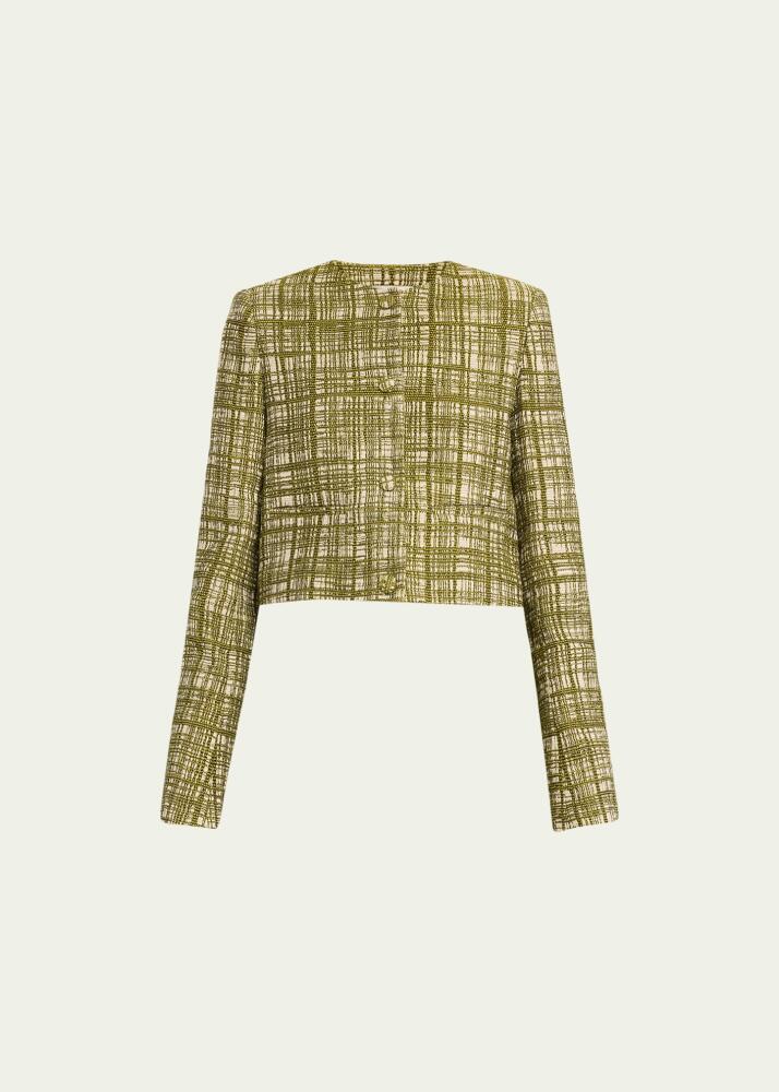 Jason Wu Tweed Cropped Jacket Cover