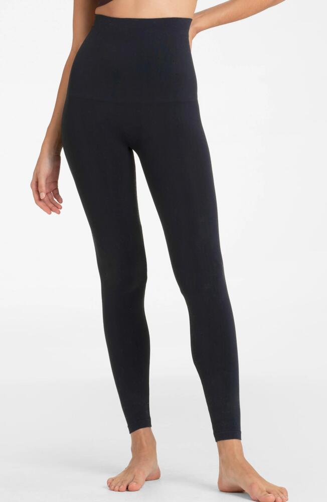 Seraphine Seamless Postpartum Leggings in Black Cover