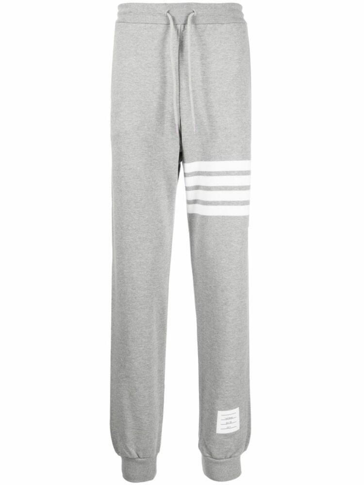 Thom Browne 4-Bar Stripe track pants - Grey Cover