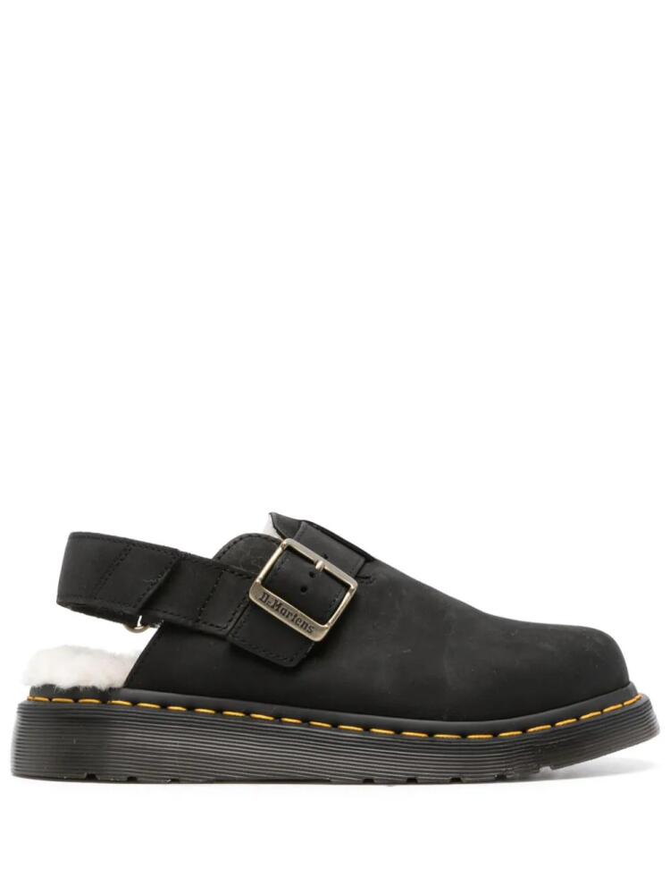 Dr. Martens Jorge II leather mules - Black Cover