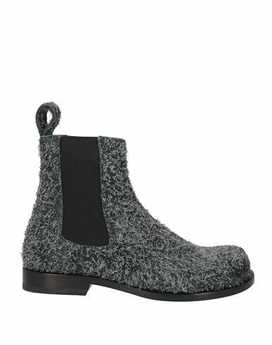 Loewe Woman Ankle boots Steel grey Leather Cover