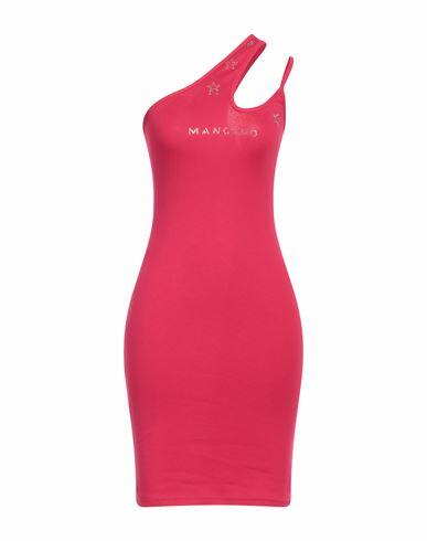 Mangano Woman Mini dress Fuchsia Cotton Cover