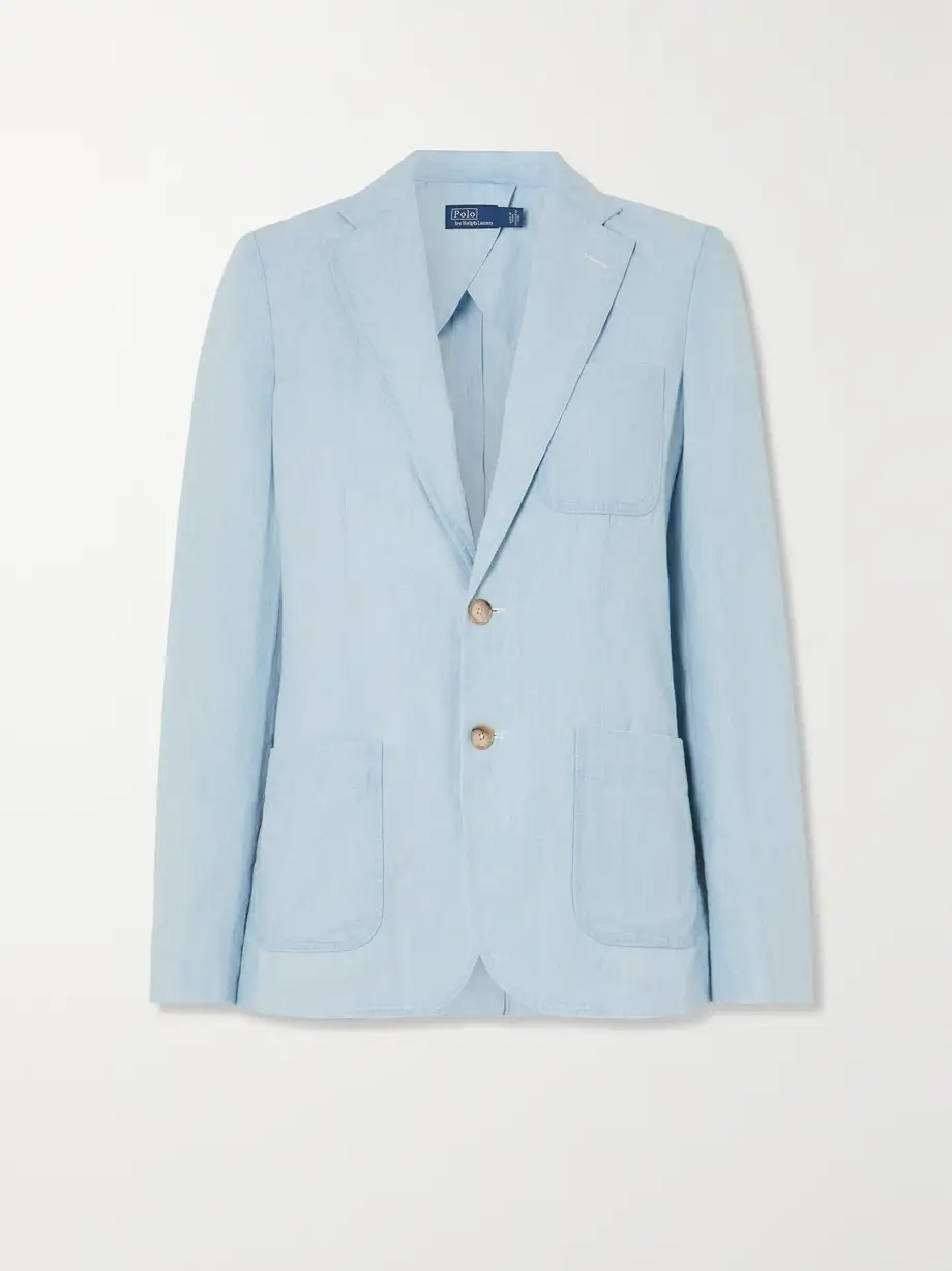 Polo Ralph Lauren - Cotton-chambray Blazer - Blue Cover