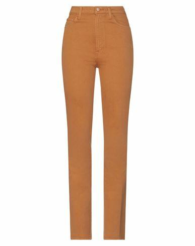 J Brand Woman Jeans Camel Cotton, Elastane Cover