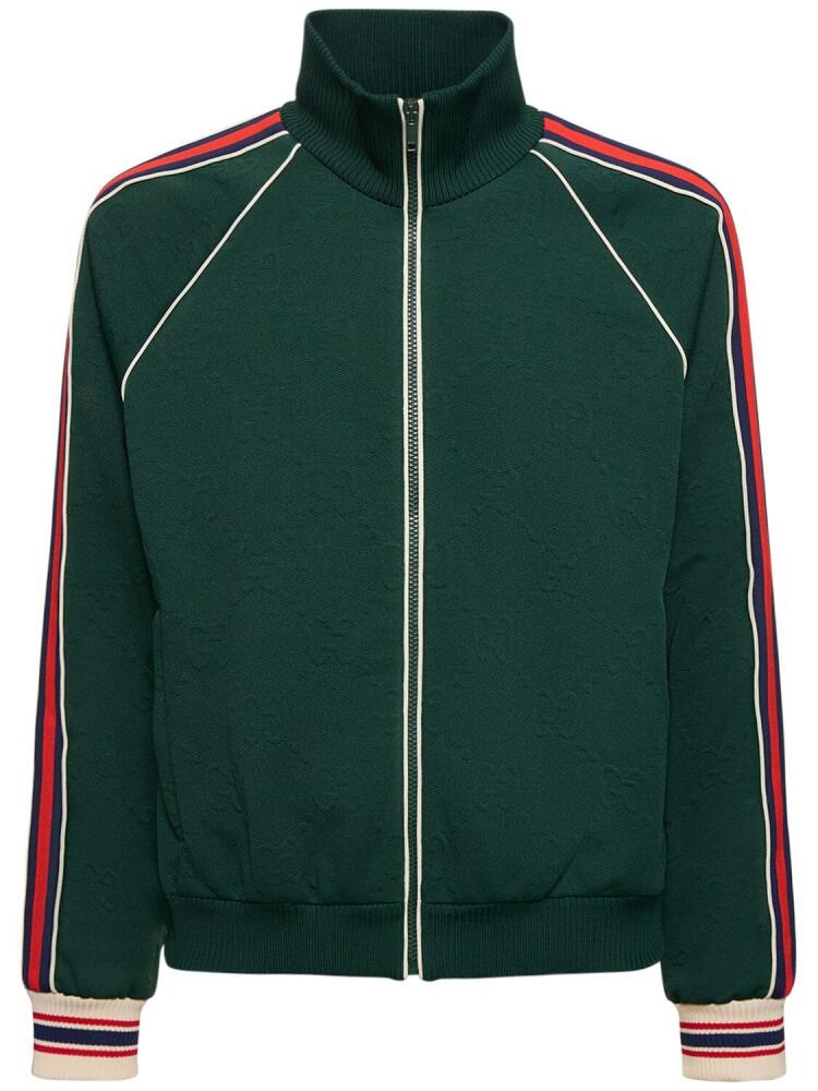 GUCCI Iconic Gg Tech Zip-up Sweatshirt Cover