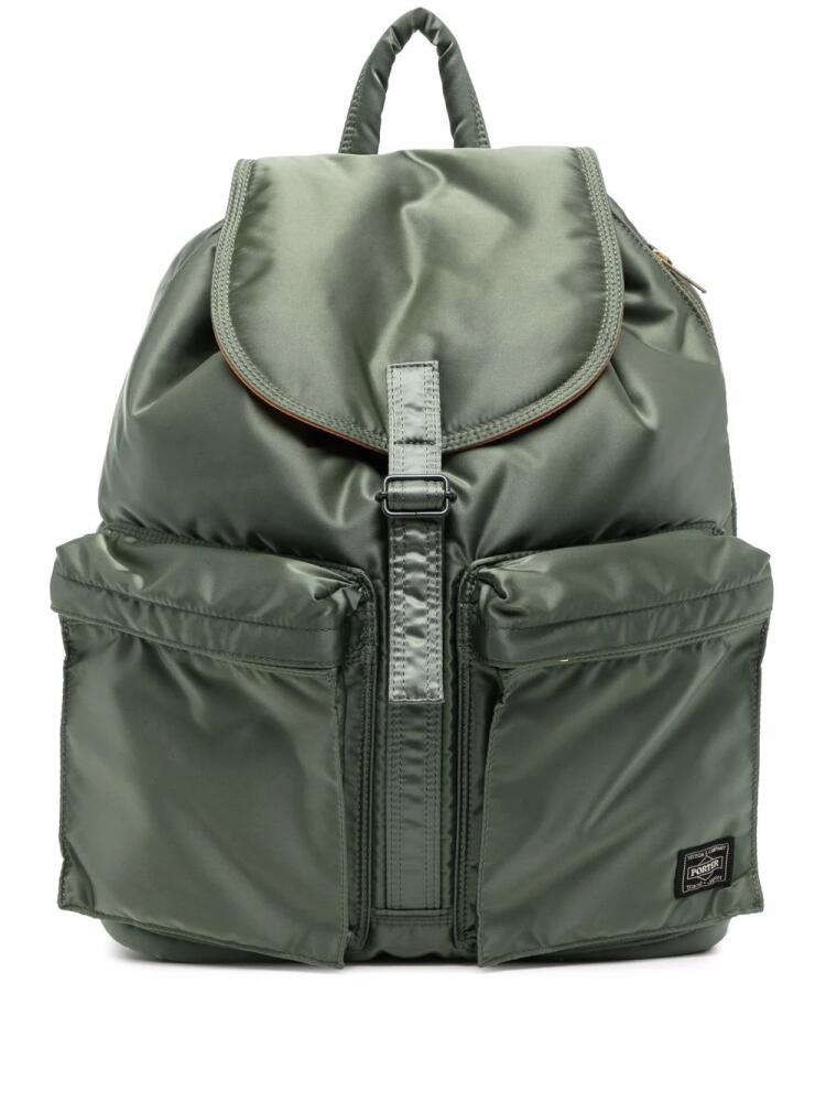 Porter-Yoshida & Co. pocketed backpack - Green Cover