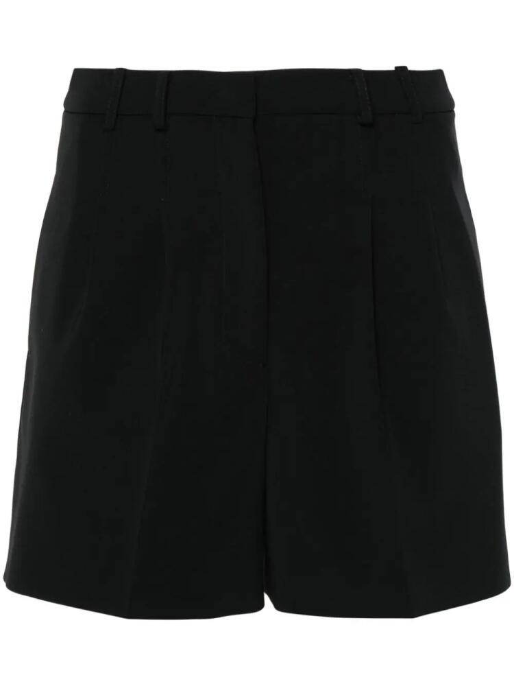 Patrizia Pepe pintuck pleated shorts - Black Cover