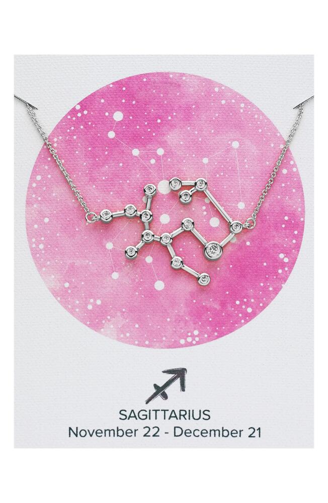 Sterling Forever Constellation Necklace in Silver - Sagittarius Cover