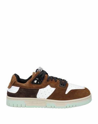 Acne Studios Man Sneakers Brown Leather Cover