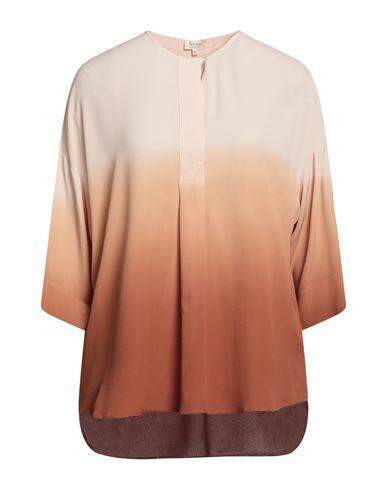 Her Shirt Her Dress Woman Top Sand Viscose, Silk Cover