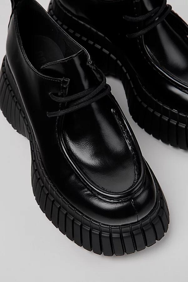 Camper BCN Platform Oxford Shoe in Black Cover