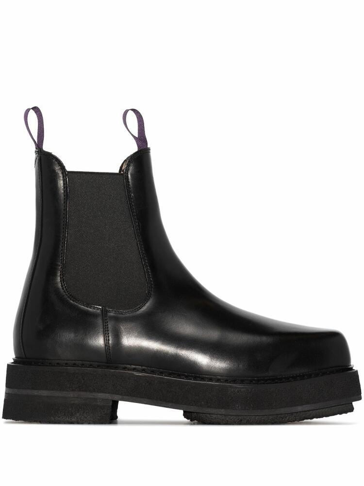 EYTYS slip-on Chelsea leather boots - Black Cover