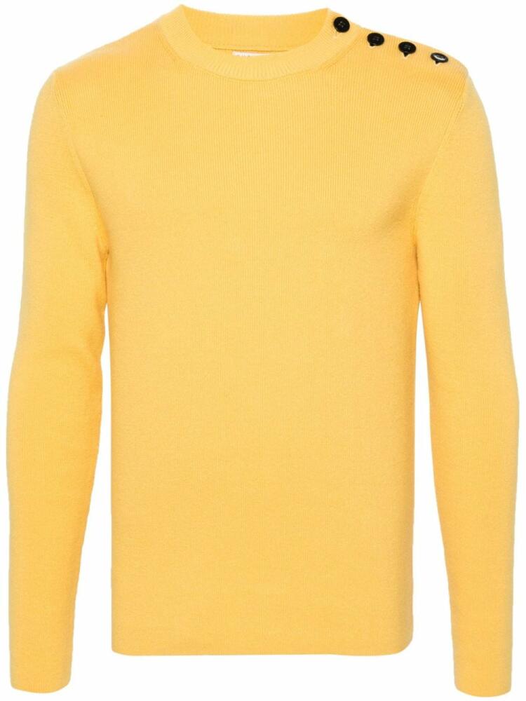 FURSAC buttoned-shoulder jumper - Yellow Cover