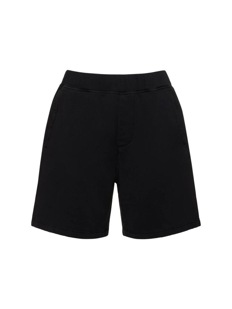 DSQUARED2 Relaxed Cotton Sweat Shorts Cover