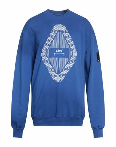 A-cold-wall* Man Sweatshirt Blue Cotton, Elastane Cover