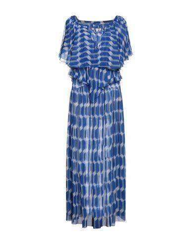 Babylon Woman Maxi dress Blue Polyester Cover