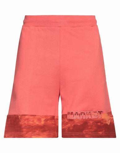 Market Man Shorts & Bermuda Shorts Rust Cotton Cover