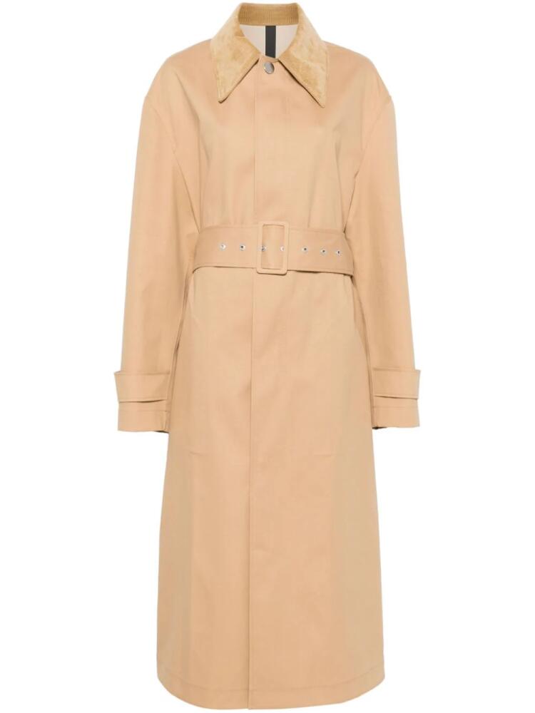 AMI Paris belted coat - Neutrals Cover