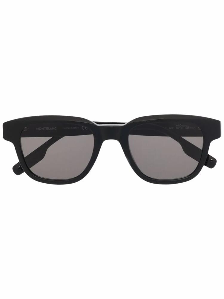 Montblanc tinted square-frame sunglasses - Black Cover