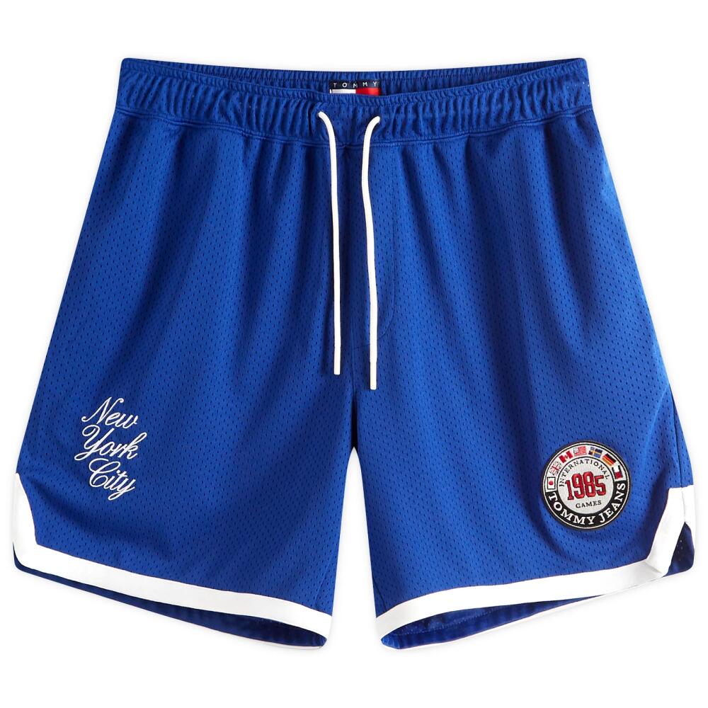 Tommy Jeans Men's Archive Games Shorts in Phthalo Blue Cover