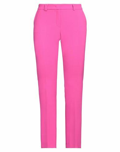 Seductive Woman Pants Magenta Polyester, Viscose, Cotton, Elastane Cover