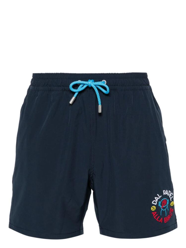 MC2 Saint Barth Comfort mid-rise swim shorts - Blue Cover