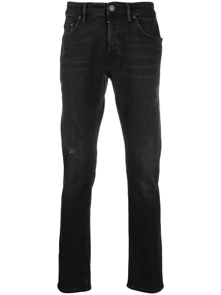 AllSaints mid-rise slim-fit jeans - Black Cover