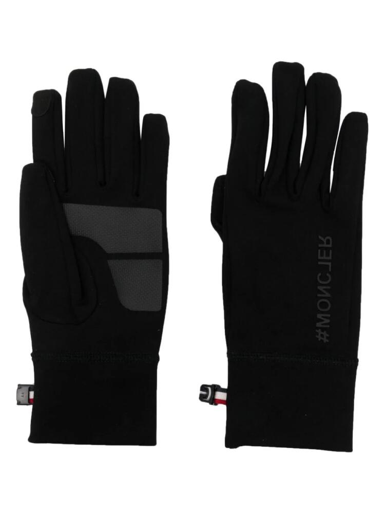 Moncler Grenoble scuba jersey gloves - Black Cover