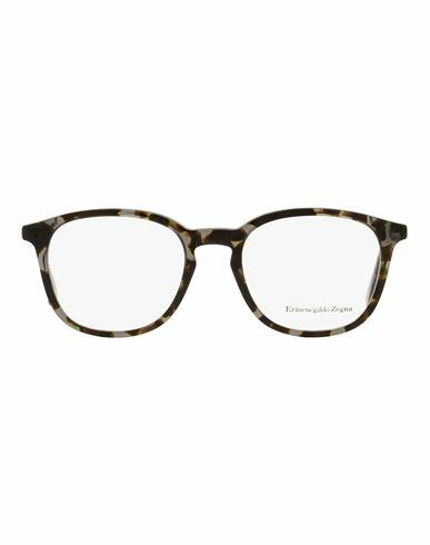 Zegna Zegna Square Ez5140 Eyeglasses Man Eyeglass frame Brown Acetate, Metal Cover