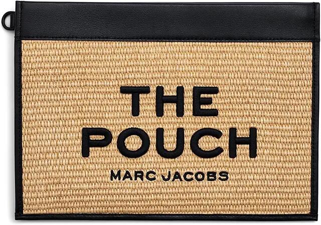 Marc Jacobs The Woven Large Pouch (Natural) Wallet Handbags Cover