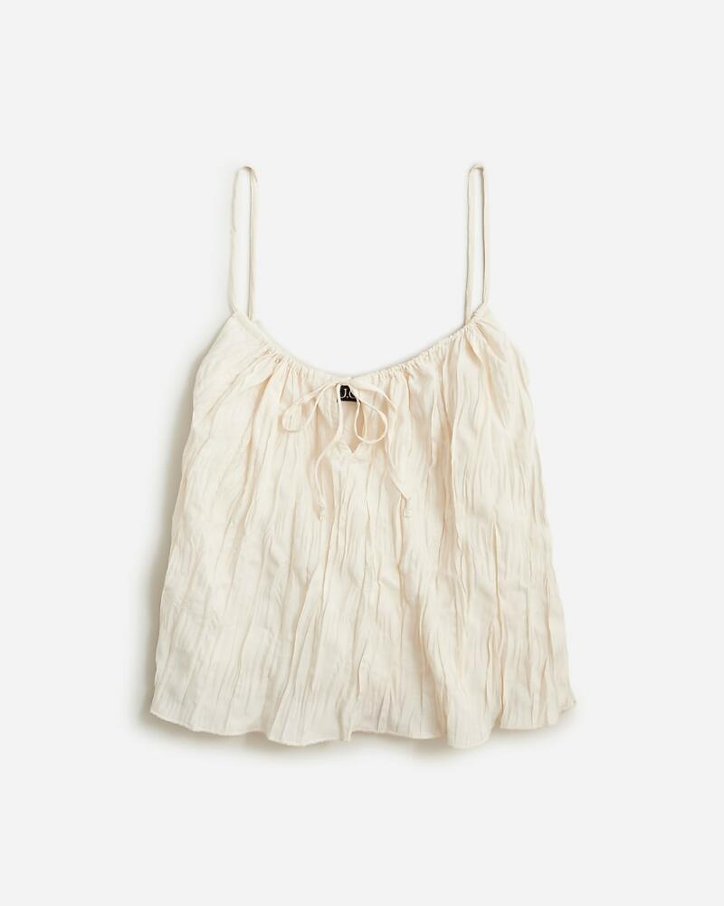 J.Crew Crinkled tank top Cover