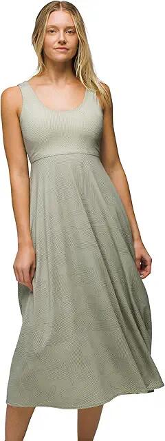 Prana Lata Beach Dress (Juniper Green Linea) Women's Clothing Cover