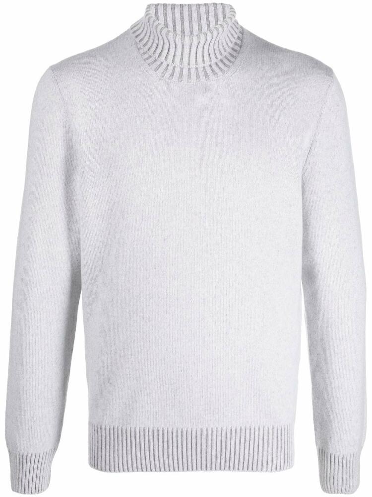 Fileria ribbed edge jumper - Grey Cover