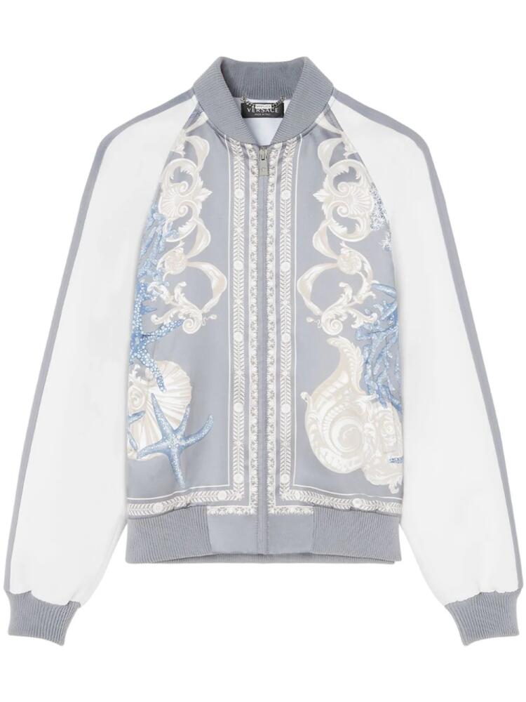 Versace Barocco Sea varsity jacket - Blue Cover