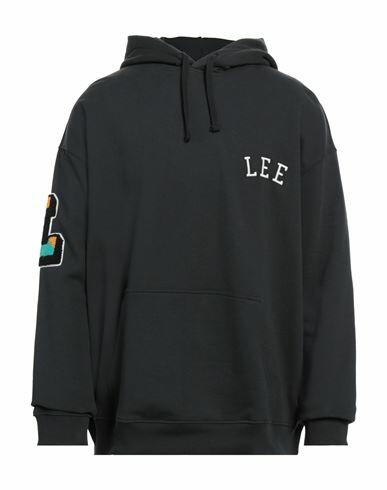 Lee Man Sweatshirt Steel grey Cotton Cover