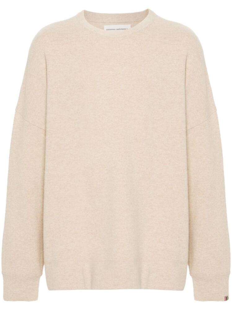 extreme cashmere drop-shoulder jumper - Neutrals Cover