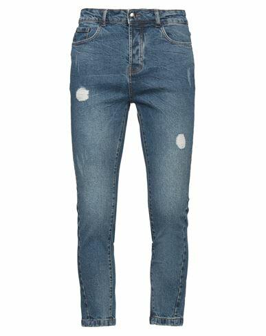 John Richmond Man Jeans Blue Cotton, Elastane Cover