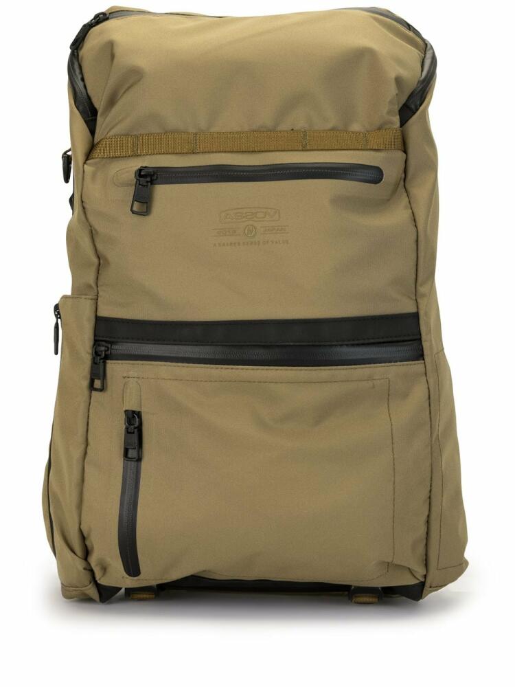 As2ov Cordura waterproof backpack - Brown Cover