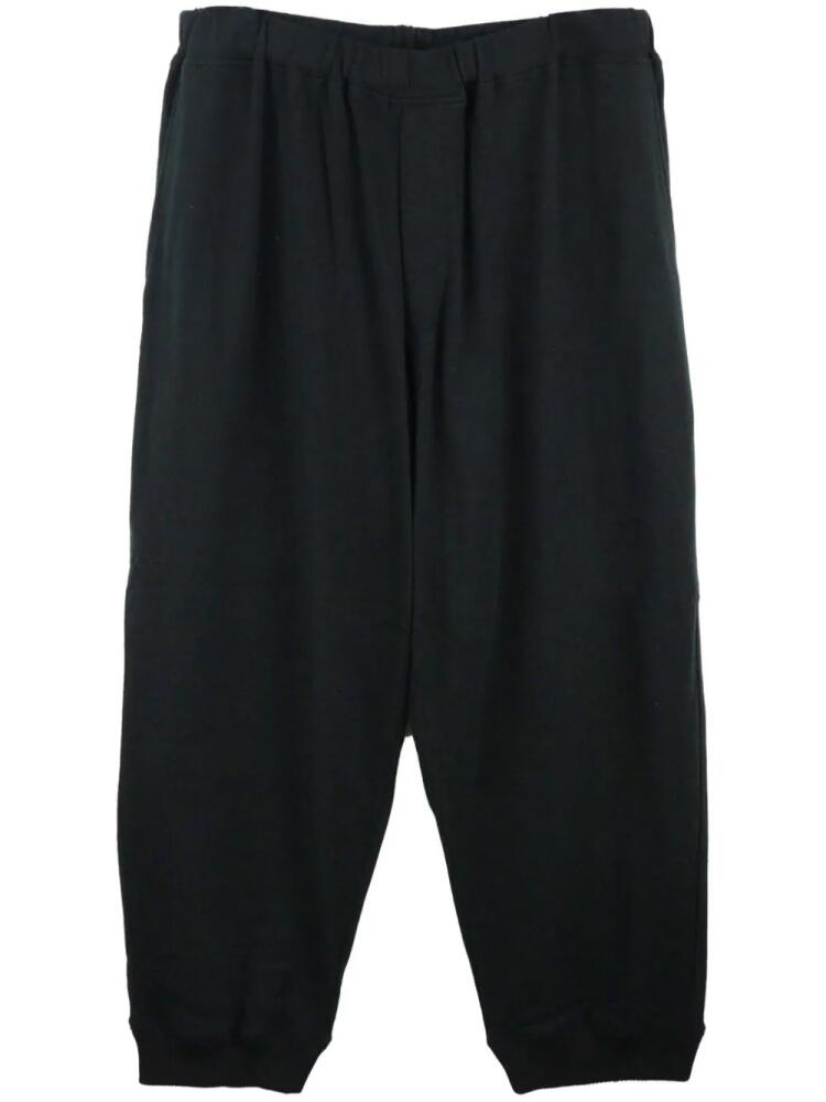 Yohji Yamamoto cotton drop-crotch trousers - Black Cover