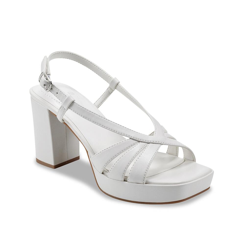 Bandolino Brie Platform Sandal | Women's | Ivory Cover