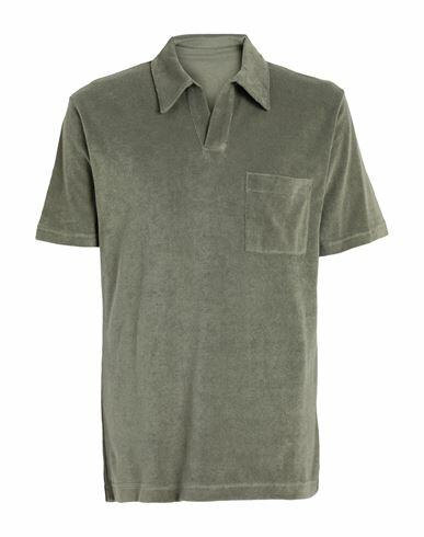 Arket Man Polo shirt Sage green Organic cotton Cover