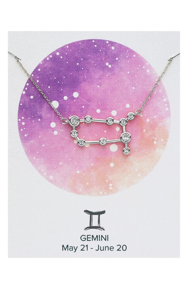 Sterling Forever Constellation Necklace in Silver - Gemini Cover