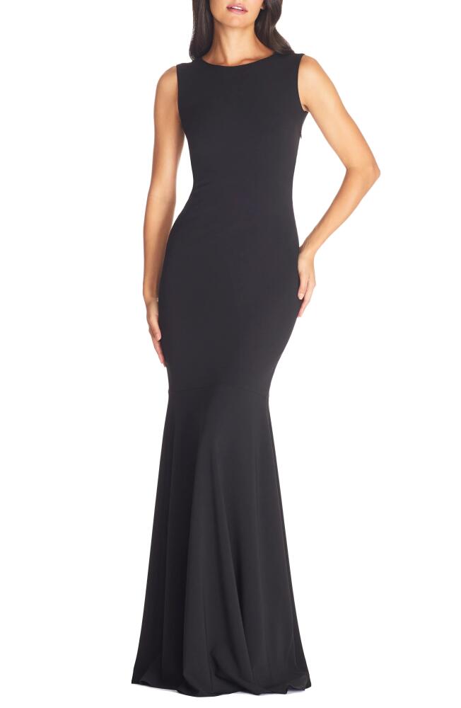 Dress the Population Leighton Sleeveless Mermaid Evening Gown in Black Cover