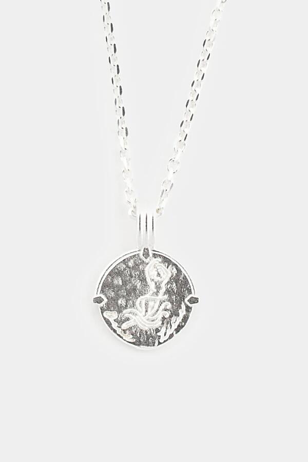 Deux Lions Jewelry Sterling Silver Zodiac Necklace in Capricorn Cover