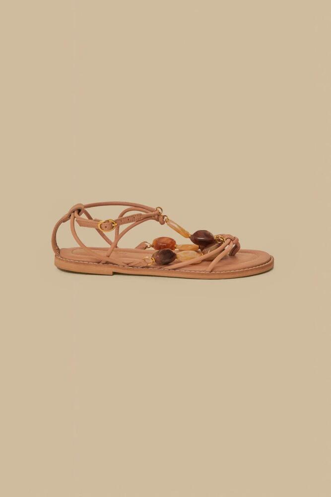 FARM Rio Pink Gem Straps Sandal Cover