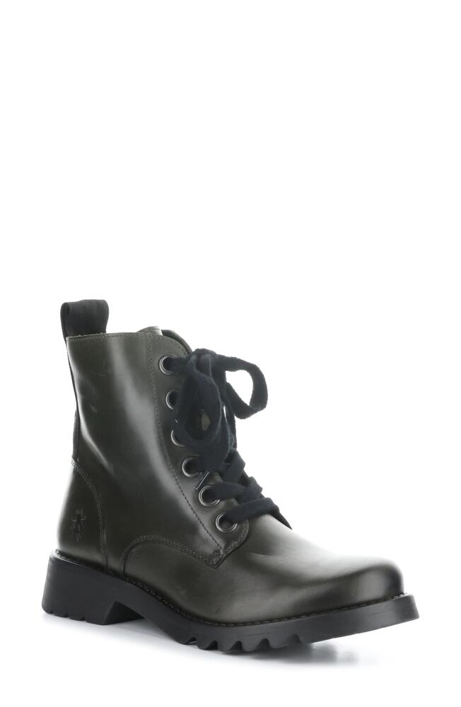 Fly London Ragi Combat Boot in 034 Diesel Cover