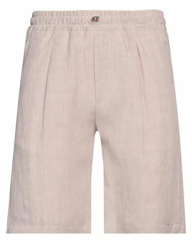 Eleventy Man Shorts & Bermuda Shorts Blush Linen Cover