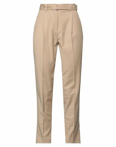 Sfizio Woman Pants Camel Polyester, Viscose, Elastane Cover